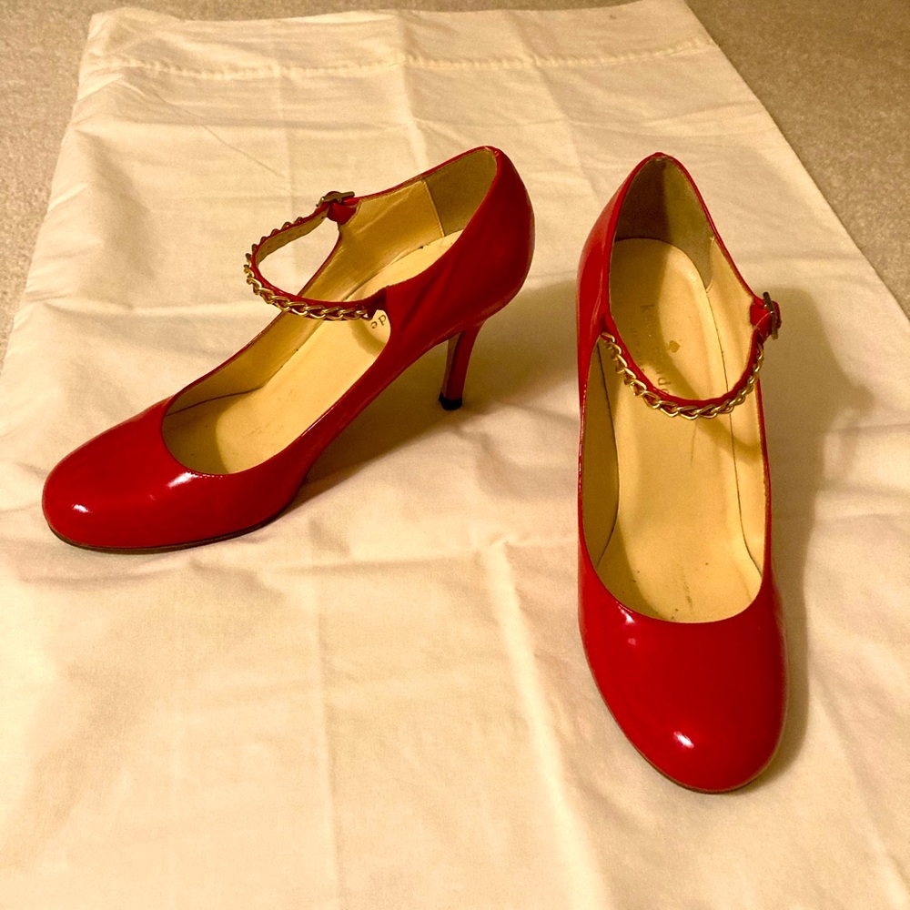Kate Spade Red Patent Leather Pumps